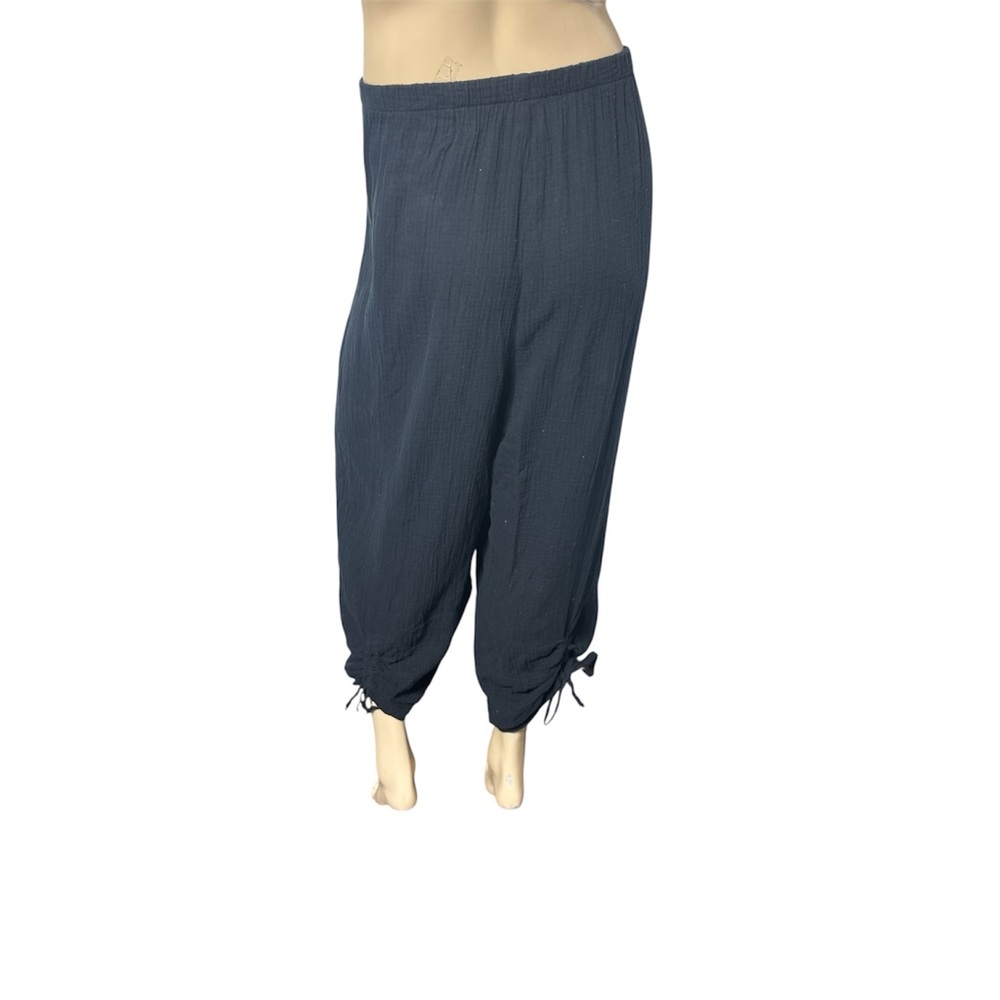 Bryn Walker Black Drawstring Pants - image 3